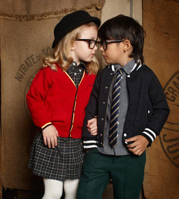 A for Apple Fall Winter 2011 Children's Collection at Pitti Bimbo
