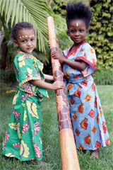 WeWe Kids Clothing by Folake Huntoon imports fabrics, & trims from Nigeria