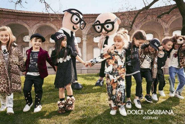 Dolce Gabbana Baby Kids Fall Winter 2017-18 Campaign