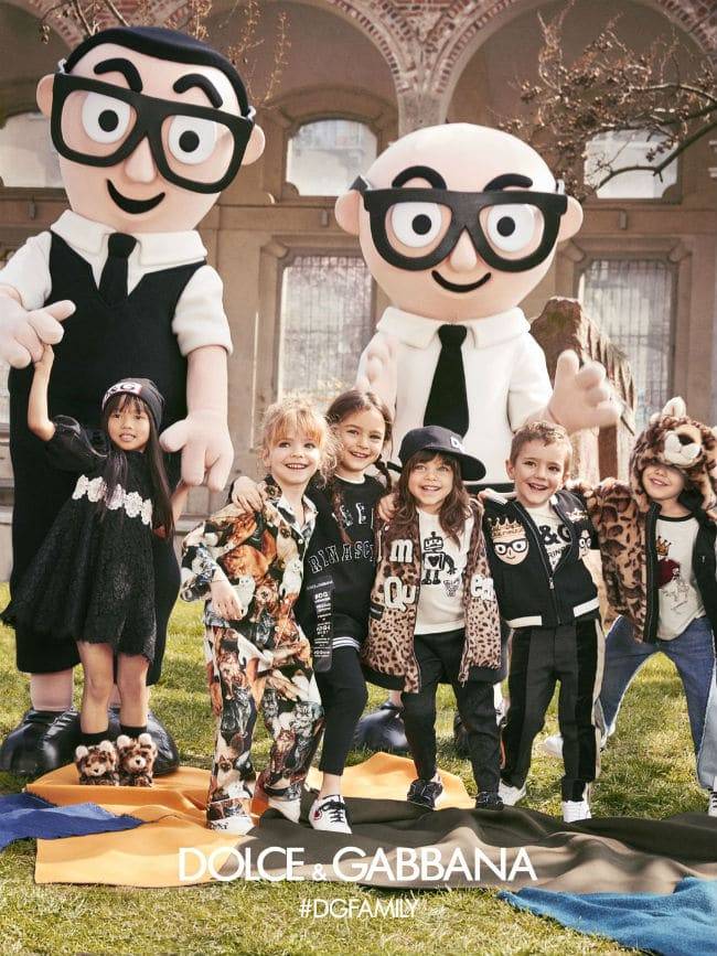 Dolce gabbana Child Advertising Campaign Fall Winter 2017-18