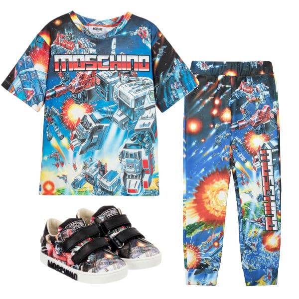 Moschino Kids Boys Transformers Outfit