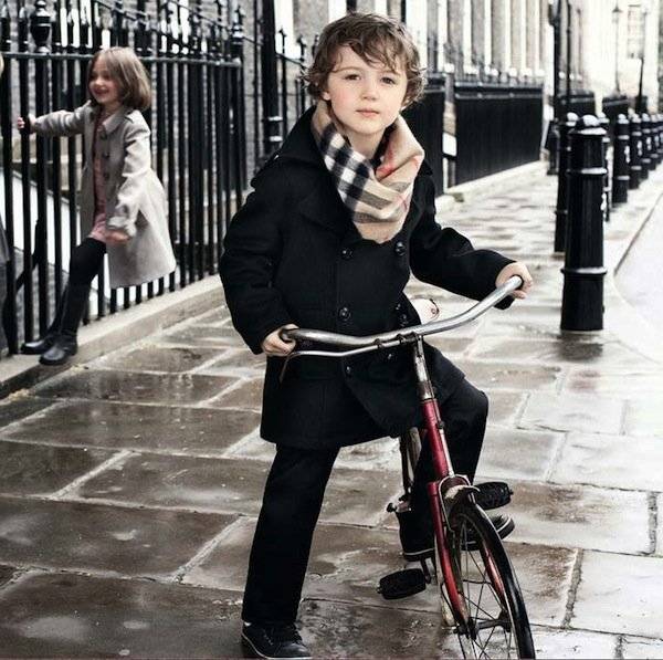 Burberry Kids Mini Me Uni Black, Toddler Boy Burberry Trench Coat