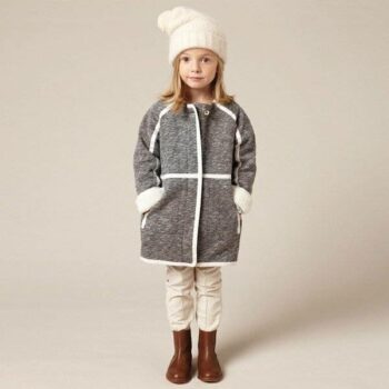 CHLOE-Girls-Grey-Marl-Jersey-Fleece-Lined-Coat-Look