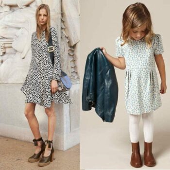 CHLOE-Mini-Me-Ivory-Jersey-Dress-with-Blue-Animal-Print