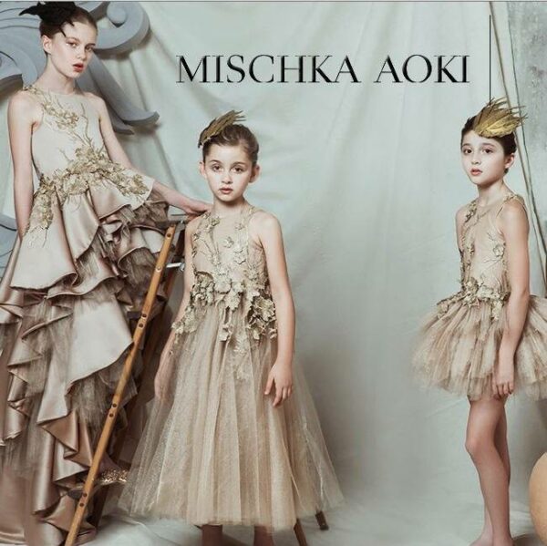 Mischka Aoki Girls Luxury Winter 2016 Dress