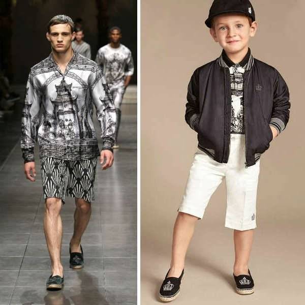 Dolce & Gabbana Boys Mini Me Chinoise Shirt