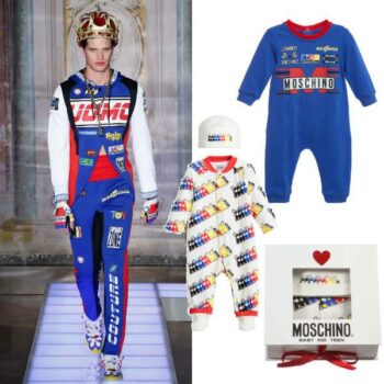 Moschino Baby Boys Mini Me Care Racing Outfit