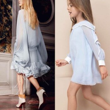 CHLOE-Girls-Mini-Me-Sheer-Blue-Crepe-Dress