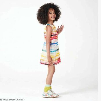 Paul Smith Junior Girls Colorful Nelly Print Dress SS17