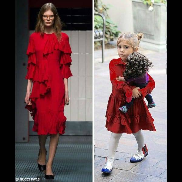 Pixie Market Makes a $139 Version of Gucci's Red Ruffled Dress