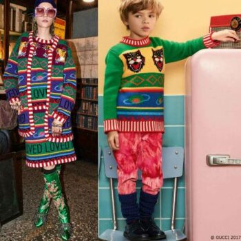 GUCCI Boys Mini Mi Colorful Wool & Cashmere Sweater