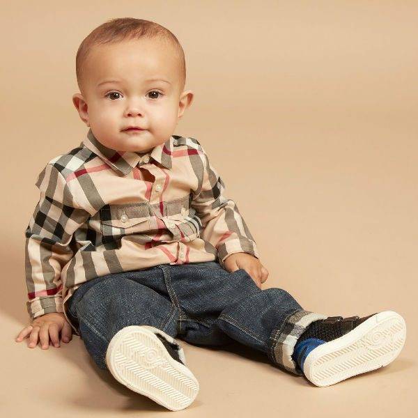 baby boy burberry jeans