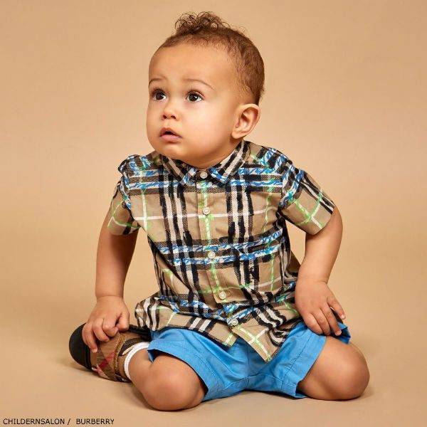 BURBERRY Baby Boys Mini Clarkey Shirt