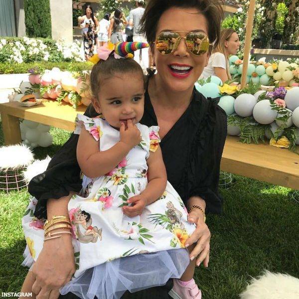 Dream Grandma Kris Kardashian MONNALISA Baby Girl White Disney Jungle Book Dress
