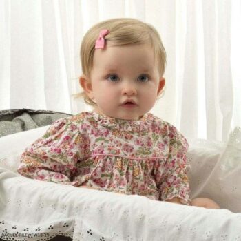 RACHEL RILEY Baby Girls Pink Floral Romper Suit