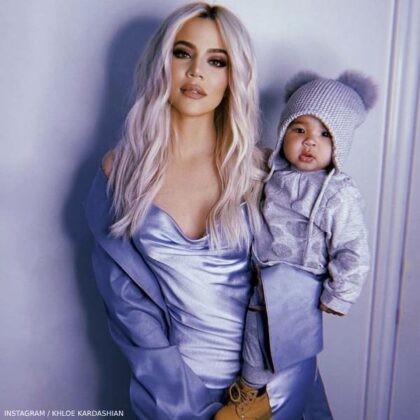 Khloe Kardashian True Thompson Molo Baby Girl Grey Sweatsuit