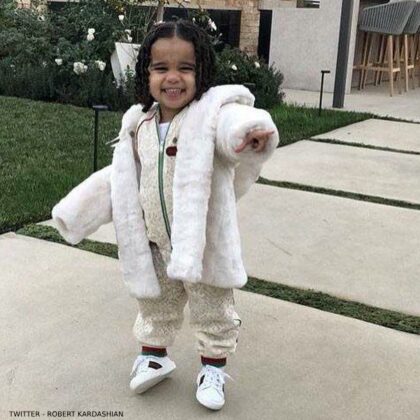 Dream Kardashian Gucci Baby Girl Mini Me Ivory Lace Jacket Jogger Pants