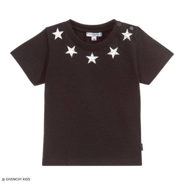Asahd Khaled - Givenchy Baby Boys Stars Around The Neck T-Shirt
