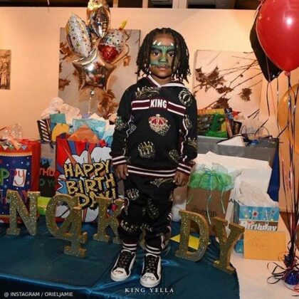 Offset Son Kody 4 year old birthday Dolce Gabbana King Sweatshirt