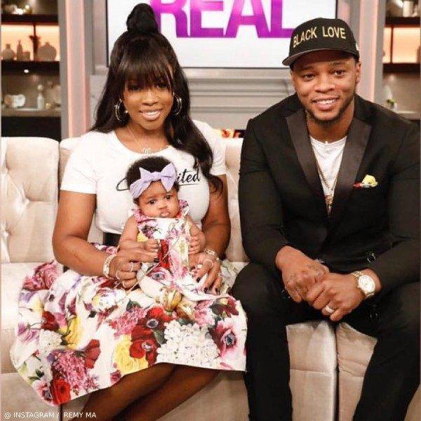 Remy Ma Papoose Baby Reminisce MacKenzie The Real Dolce Gabbana Floral Dress