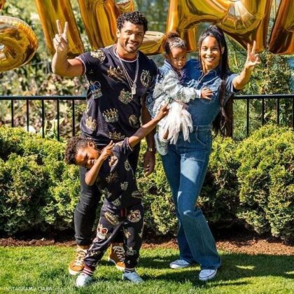 Ciara's Family Celebrates Sienna's 2 Birthday Dolce Gabbana Mini Me King Look