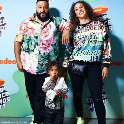 DJ Khaled Asahd Nickelodean Kids Choice Awards 2019 (1)