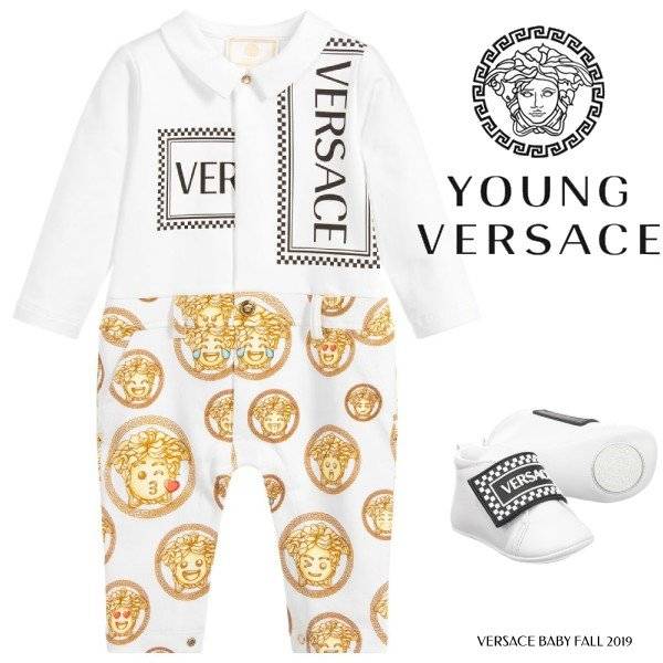 baby versace outfit