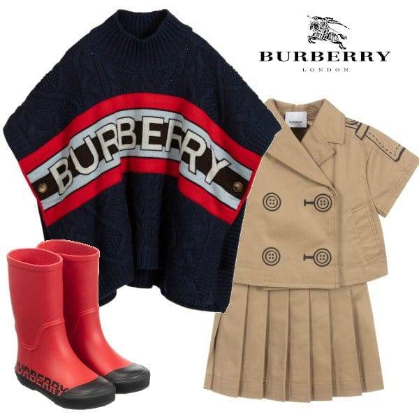 burberry cape kids