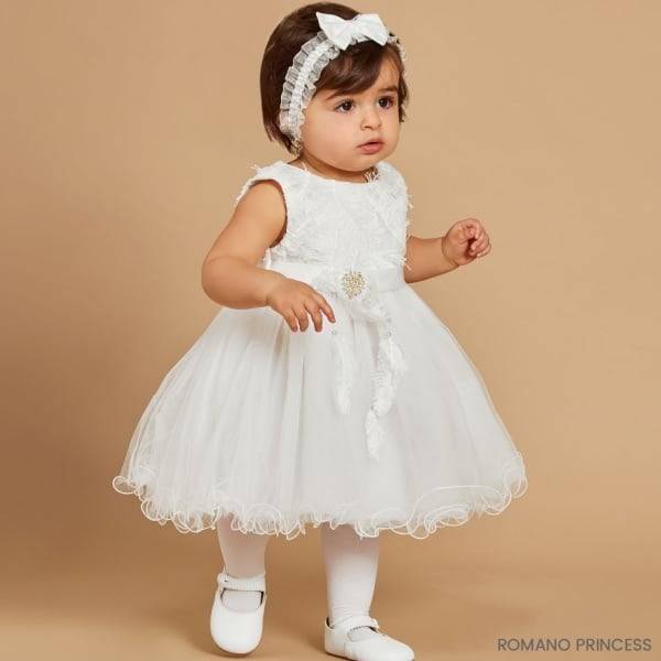 White Irregular Hem Baby Girl Party Dress, Dresses-for-Girls-of-7-Years-Old  - China Chidlren Clothing and Children Dress price | Made-in-China.com