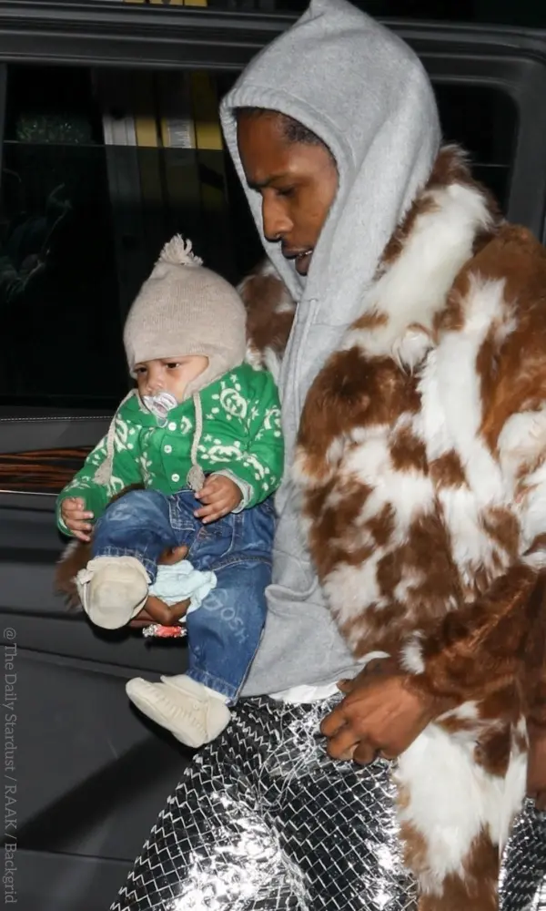 Rihanna Baby Boy Riot Green Gucci GG Cardigan Sweater