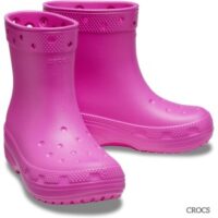 True Thomspon Crocs Girls Pink Rain Boot