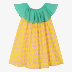 Stella McCartney Kids Girls Yellow Pineapple Dress