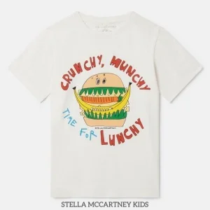 Stella McCartney Kids White Crunchy Munchy Lunchy Shirt