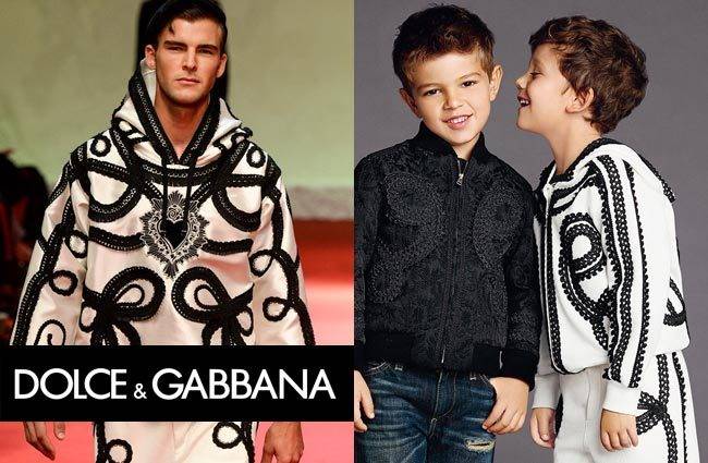 Dolce & Gabbana Milan Fashion Week Boys Matador Brocade Outfit SS15