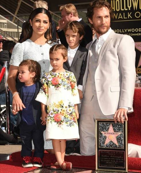 Matthew McConaughey Family Daughter Vida Dolce Gabbana