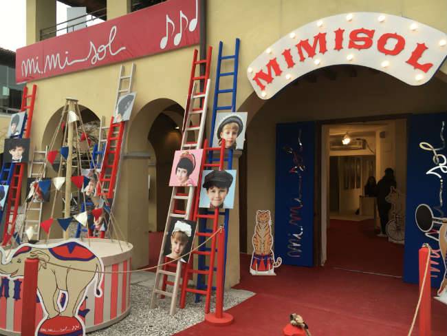 MIMISOL Circus Booth Pitti Bimbo 82