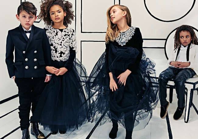 Olivier Rousteing Launches Balmain Kids Collection | Dashin Fashion