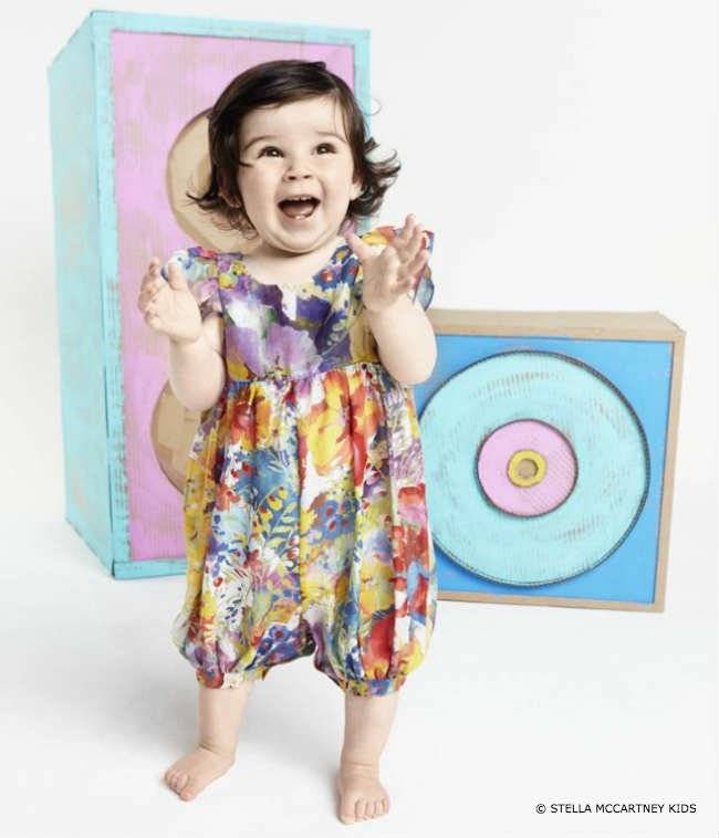 Stella McCartney Kids Mini Me Baby Girl Floral Jumpsuit