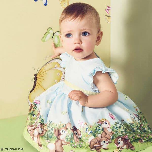 MONNALISA BEBE Baby Girls Disney Bunny Outfit