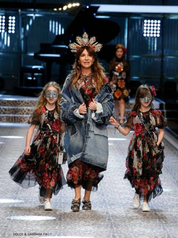 Stella Aminova Dolce and Gabbana Fall Winter 2017 18 Fashion Show