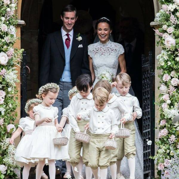Pippa Middleton Wedding Prince George Princess Charlotte