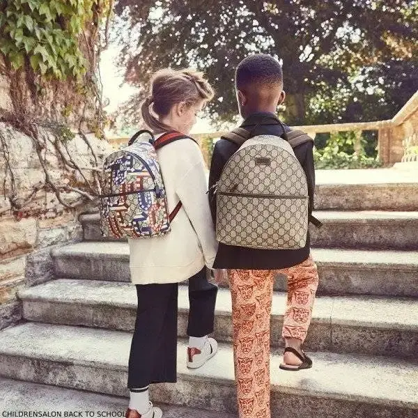 Gucci Kids Beige Backpack Back to School